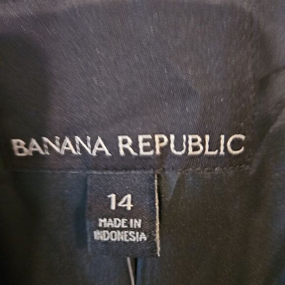 New with tag Banana Republic Black Jacket sz 14 - Picture 3 of 11